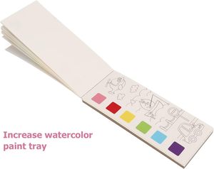 Livre <span class=keywords><strong>de</strong></span> <span class=keywords><strong>coloriage</strong></span> et <span class=keywords><strong>de</strong></span> peinture à l'eau créatif portable pour enfants avec plusieurs thèmes - Product Image 2