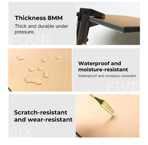 New Eco-Friendly PVC <strong>Wall</strong> <strong>Panels</strong> for Hotels 2000㎡/Day Quick Install Whole House &amp; Corridor Interior Decoration - Product Image 5