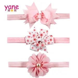 Populares acessórios para o cabelo bonito bowknot hairband meninas do bebê headband do