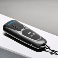 AD Q01 Large Battery Dog Repellent Device Starker Vibrationshalsband-Piepton Effektiv für French Bulldog Pudel Andere Rassen Kunststoff