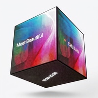 Pantalla LED Cúbica con Control por Aplicación Wifi 4G, 3D Magic P1.6 P1.86 P2 P2.5 P3 P4, Letrero Publicitario Creativo Personalizado, Resistente al Agua para Animación