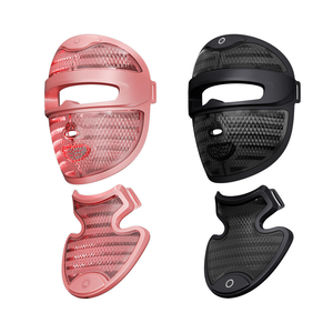 Appareil de photothérapie faciale multi-couleurs pour les soins de la peau à domicile, traitement des cernes et réduction des pores, masque LED - Product Image 4