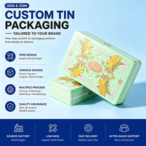 Caja de hojalata rectangular personalizada de fábrica, apta para alimentos, ecológica y reciclable, para envasar baklava, galletas, chocolate, dulces y pasteles. - Product Image 1