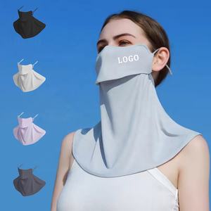 Summer Outdoor Sports Halb gesicht UV-Schutz maske Atmungsaktive Nylon-Hals abdeckung zum Radfahren - Product Image 5