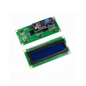 Lcd1602 <span class=keywords><strong>Lcd</strong></span> 1602 2004 12864 Module Blauw Groen Scherm <span class=keywords><strong>16X2</strong></span> 20X4 Karakter <span class=keywords><strong>Lcd</strong></span> <span class=keywords><strong>Display</strong></span> Module Hd44780 Controller Blauw Zwart Licht - Product Image 1