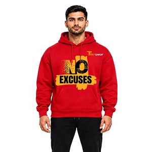 <b>Mens</b> Oversized Hoodie Vintage Washed Fleece Pullover Hooded Sweatshirt <b>Long</b> <b>Sleeve</b> Streetwear <b>Top</b> Washed Oversized Fit - Product Image 1