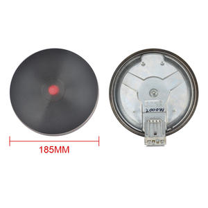 Hierro fundido 2000 vatios 185mm elemento de termostato de placa caliente elementos de calefacción de estufa eléctrica - Product Image 2