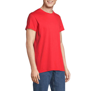 <span class=keywords><strong>Camiseta</strong></span> Básica de Algodón 100% de Alto Gramaje y Calidad con Logotipo, Camisetas Básicas de Algodón Y54 - Product Image 1