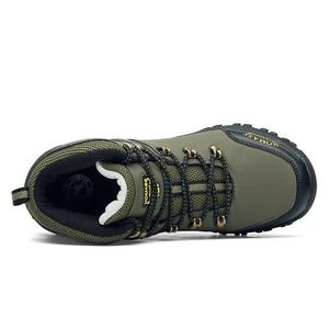 Automne hiver multiples extérieur antidérapant résistant à l'usure bottes de randonnée coton <span class=keywords><strong>chasse</strong></span> tirer nouvelle grande taille velours chaussures chaudes pour hommes - Product Image 3
