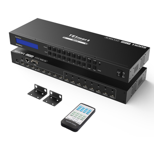 TESmart Matrice <span class=keywords><strong>HDMI</strong></span> 8x8 4K60Hz, Switcher Splitter 8 in 8, Controllo RS232 TCP IP, Splitter Video con Gestione EDID - Product Image 1