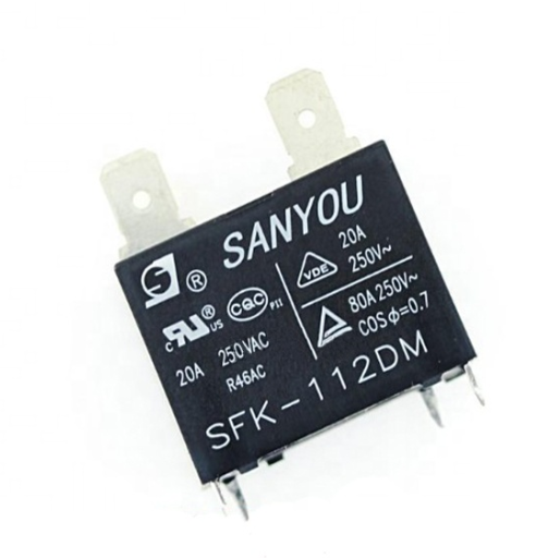 SANYOU SFK-112DMエアコンリレー4ピン12V DC20AリレーACパーツ