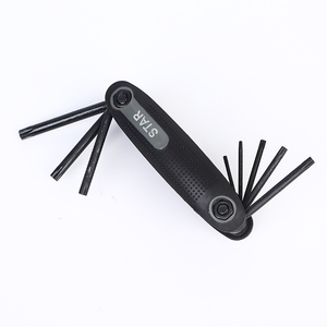 <span class=keywords><strong>Chiavi</strong></span> metriche SAE <span class=keywords><strong>Torx</strong></span> L da 8 pezzi set di <span class=keywords><strong>chiavi</strong></span> esagonali pieghevoli multi personalizzate con finitura nera - Product Image 4