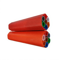 Tubos de Microducto de HDPE Personalizados, Flexibles, de Alta Cantidad y Múltiples Vías para Protección de Cables de Fibra Óptica en Carreteras