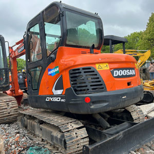 รถขุด Doosan DX60 DX55 มือสอง ของแท้จากเกาหลี รถขุดขนาดเล็กแบบตีนตะขาบ ขาย - Product Image 4