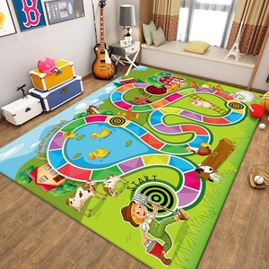 <span class=keywords><strong>Alfombra</strong></span> <span class=keywords><strong>Infantil</strong></span> Personalizada, <span class=keywords><strong>Alfombra</strong></span> de Juego Suave, <span class=keywords><strong>Alfombra</strong></span> de Desarrollo Tipo Rompecabezas, Alfombras Infantiles con Patrones Coloridos de Dibujos Animados - Product Image 5