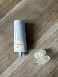 Tubo Cosmetico Personalizzato Azzurro con Tappo Flip-Top, Tubo Vuoto in Plastica da 35mm OEM ODM per Confezionamento Lozioni Skincare - Product Image 4