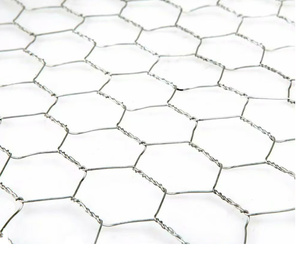 Lưới thép hình lục giác sắt carbon thấp mạ kẽm với cấu trúc lưới đồng nhất và tính linh hoạt mạnh mẽ - Product Image 1