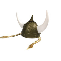 Homme Chapeau De Haute Qualité Personnalisé Fête De Carnaval En Plastique Casque Viking Diable Cornu Chapeau