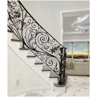 Balustrade en fer forgé en fonte traditionnelle, main courante pour escalier de maison, balcon, marque Yongheng, garantie 5 ans, modèle YH-LT-0001