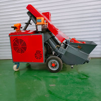 Pompa Pengangkut Beton Mortar Batu Halus Kecil yang Dapat Disesuaikan OEM dengan Pompa Kolom Struktur Sekunder Jenis Produk Premium