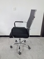 Chaise de bureau pivotante en maille pour ordinateur, économique, pour fabricants