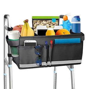 DuraPower <b>Walker</b> Storage Bag 42x18x16cm Foldable Portable Organizer For <b>Elderly</b> Walking Aids - Product Image 5