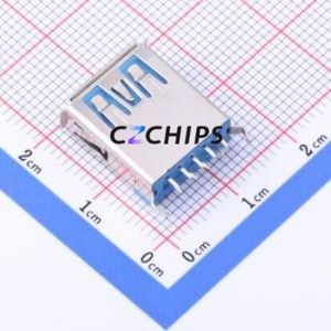 HC-ST-003-010-L15.0-J-K USB Connector Through hole Component (THT) Connector Type-A USB 3.0 Female Through Hole - Product Image 2