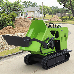 Chine Mini camion à benne basculante à essence 500kg Micro chargeur sur chenilles ciseaux ascenseur Performance fiable composants de base moteur-moteur bon marché - Product Image 1