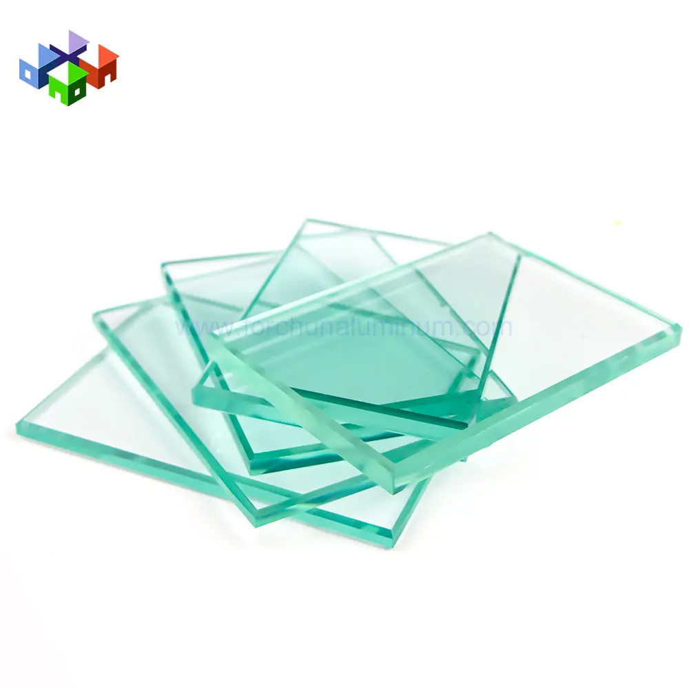 フロートガラス透明建築クリアカスタマイズサイズ超透明