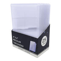 Étui de protection pour cartes de visite en PVC durable, format Top Loader