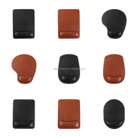 Repose-poignets en cuir PU antidérapant pour souris, pour bureau, PC, ordinateur portable, rembourrage en mousse à mémoire de forme, support pour les mains, tapis pour souris et clavier