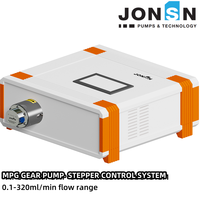 Pompe à engrenages miniature à huile et à eau DC fabriquée en Chine, débit de 0,32 L/min, haute pression, OEM, acier inoxydable, micro-dosage de fluide