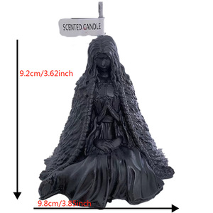 Cao cấp Halloween Phù Thủy Hương liệu nến Bí Ẩn Nữ Pháp Sư phong cách trang trí nhà bên hương liệu nến Hộp quà tặng - Product Image 6