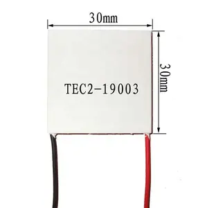 2层TEC2-19004热电冷却器模块珀尔帖板元件4A 16V 24W 40*7毫米