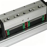 Module linéaire à vis à billes robuste de 120 mm avec soufflet de protection anti-poussière, actionneur linéaire CNC pour automatisation de portique