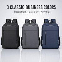 Sac à dos professionnel grande capacité pour ordinateur portable 14 pouces en Oxford, sac de voyage multicouche, personnalisable avec logo, cadeau d'entreprise