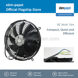 Ventilador Axial de Enfriamiento con Rotor Externo y Rodamiento de Bolas, para S2D250-AI02-01, Eléctrico, 230/400V CA, 105/145W, 0.19/0.23A, 2500/2650 RPM, ODM - Product Image 2