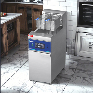 Friteuse électrique commerciale avec 2 réservoirs et 4 paniers pour une utilisation au <span class=keywords><strong>restaurant</strong></span>-pour frites poisson beignets KFC poulet Plus - Product Image 6