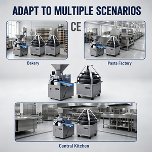 Machine Commerciale Automatique de Façonnage et de Division de Boules de Pâte pour Boulangerie, Pizzas et Pains (Pita) - Vente en Gros - Product Image 4