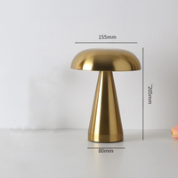 Lampe de chevet décorative en forme de champignon pour chambre à coucher