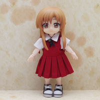 Vêtements pour poupées OB11, poupée BJD 12 points, figurine articulée DOD 1117 cm, corps nu, échelle 1:12, jupe tendance en tissu, poupées unisexes 14 ans et plus