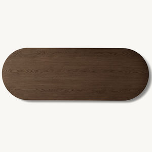 Metal ayaklı Modern lüks ahşap ofis masa bilgisayar masası - Product Image 4