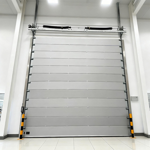 Porte sectionnelle industrielle professionnelle-Acier robuste, isolé pour entrepôt et usine - Product Image 4