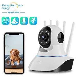 Caméra de sécurité A1E27 1080P, caméra domestique sans fil WiFi, vue à 360 degrés, audio bidirectionnel, installation facile, vision nocturne intelligente - Product Image 2