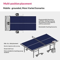 Machine à balles de tennis de table Youyou S8pro professionnelle, entièrement automatique et programmable, sur pied