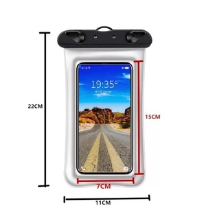 Bolsa de PVC Impermeable, Funda Sumergible para Teléfono, para Natación, Campamento al Aire Libre, Accesorios Flotantes para Teléfono Móvil - Product Image 6