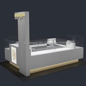 Designs de salles d'exposition de bijouterie au détail, décoration de magasins de montres et de bijoux, design d'aménagement intérieur de magasins de bijoux - Product Image 1