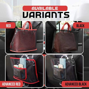 Avanzado coche neto bolsillo bolso organizador asiento del lado de almacenamiento de malla bolsa de red - Product Image 3