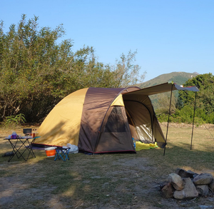 <span class=keywords><strong>Tente</strong></span> de camping de trekking légère à grand espace <span class=keywords><strong>Tente</strong></span> de <span class=keywords><strong>tunnel</strong></span> imperméable à l'extérieur - Product Image 6