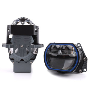 Lente de proyector Bi Led de matriz cuadrada de 3,0 pulgadas, 75W, 6000K, lente de proyector Led de doble lente para actualización/actualización de faros Led - Product Image 2